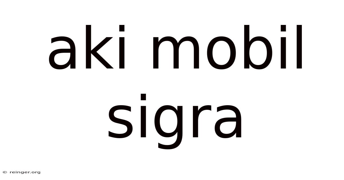 Aki Mobil Sigra