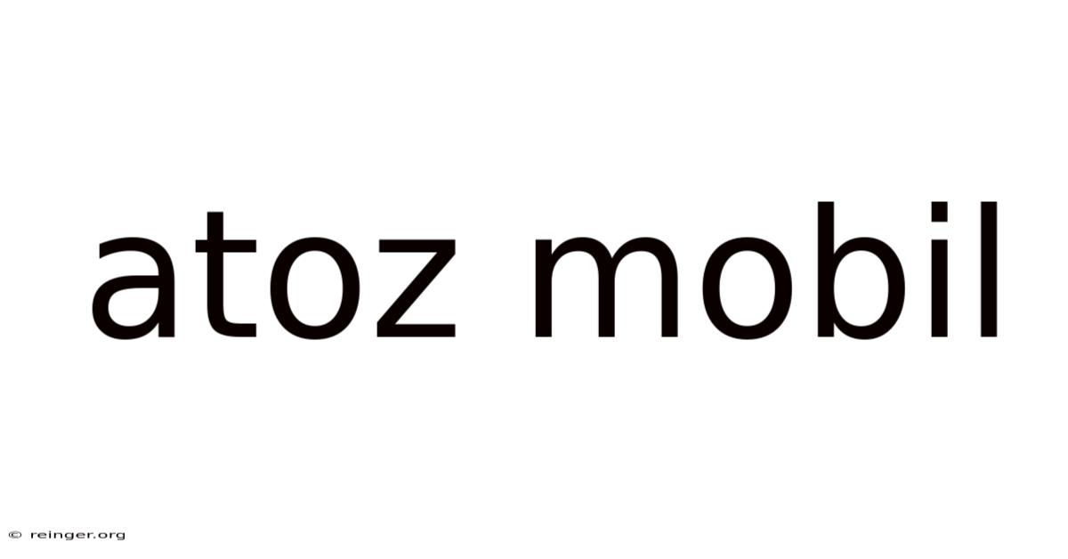 Atoz Mobil