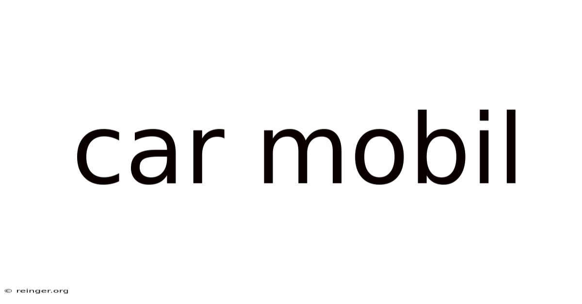 Car Mobil