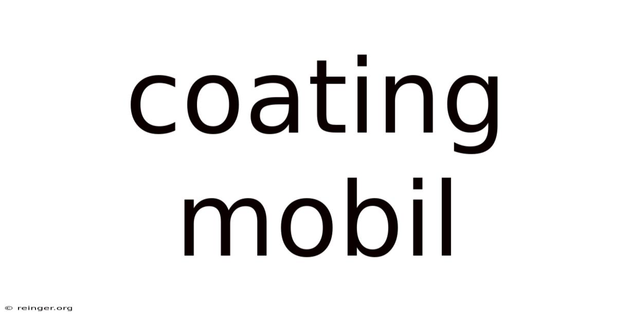 Coating Mobil