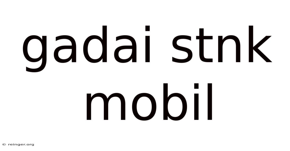 Gadai Stnk Mobil