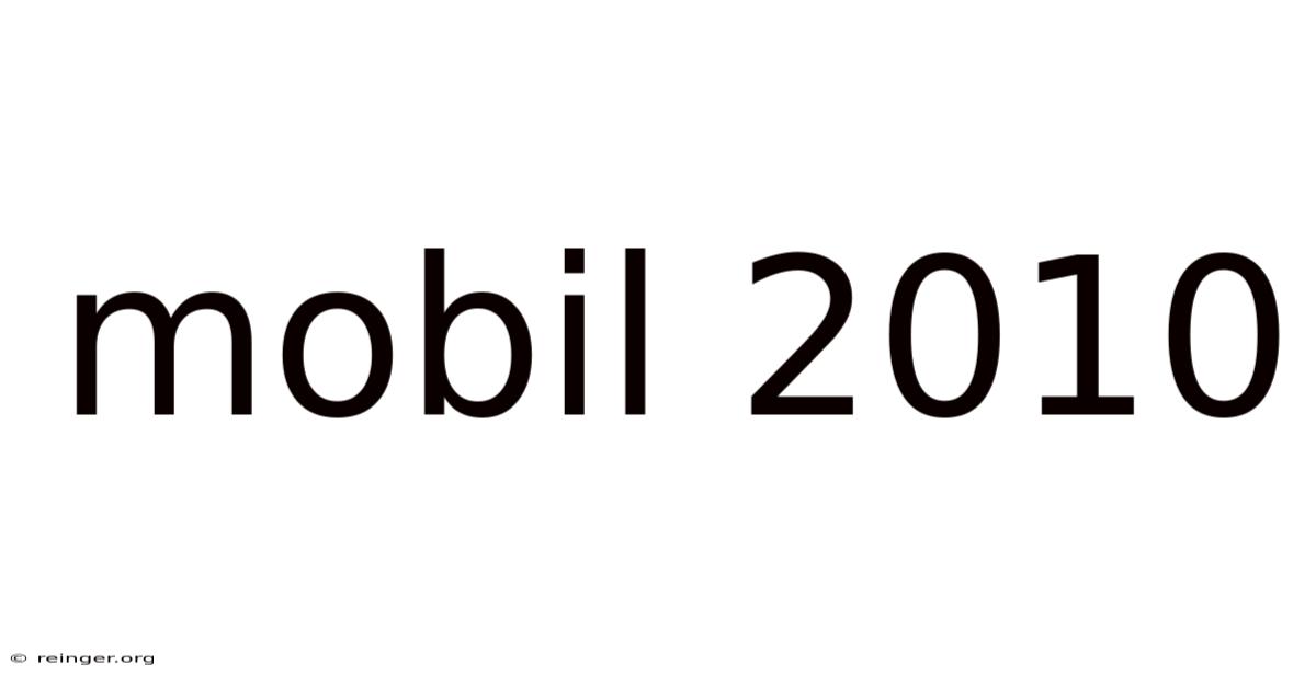 Mobil 2010