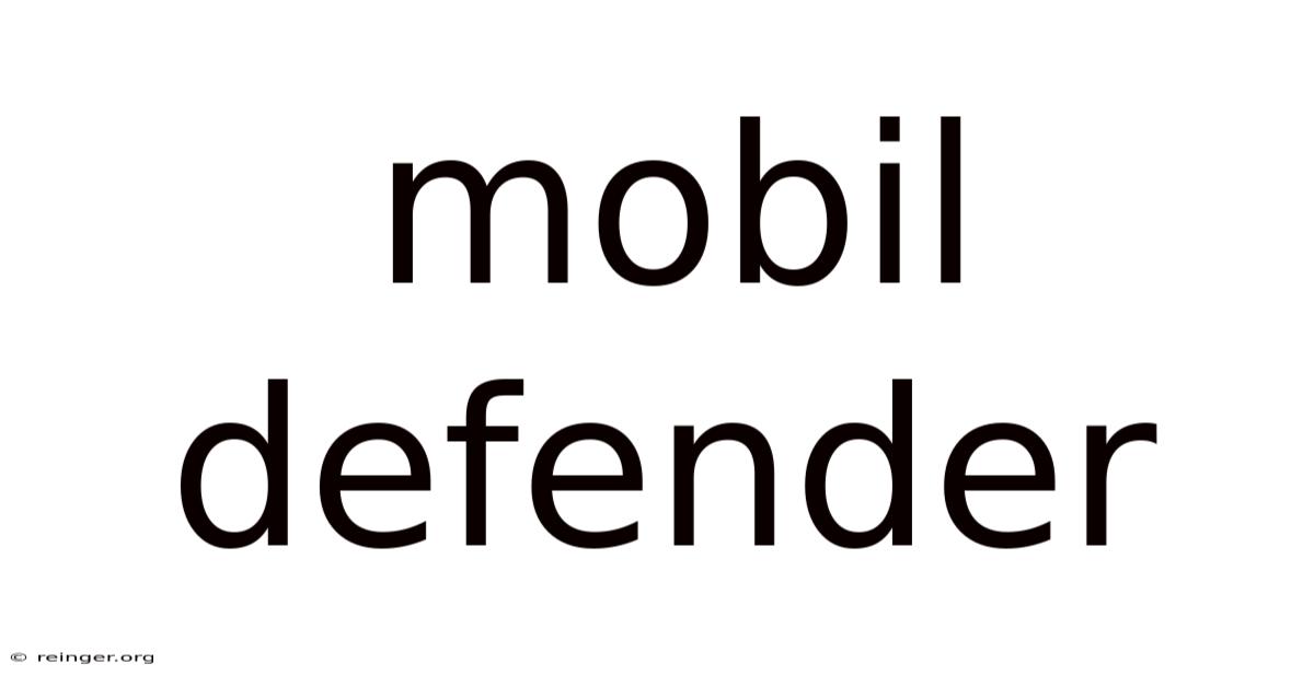 Mobil Defender