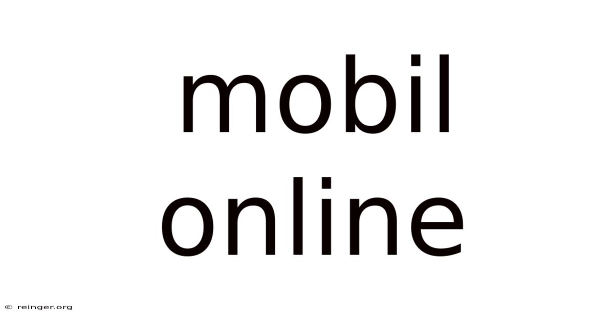 Mobil Online