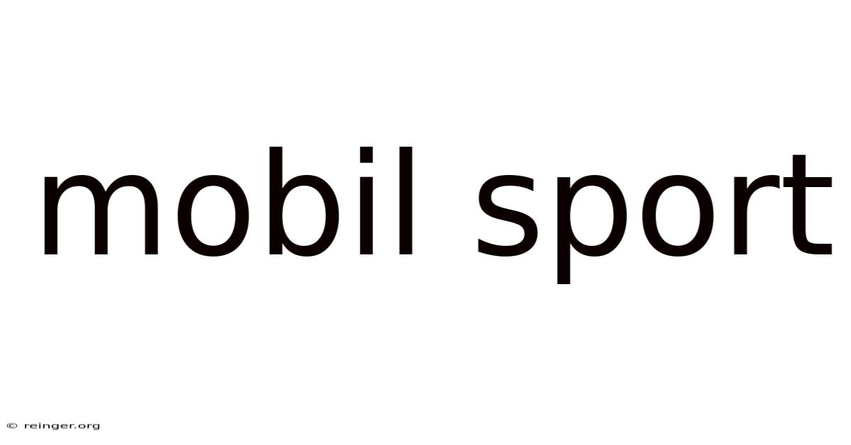 Mobil Sport