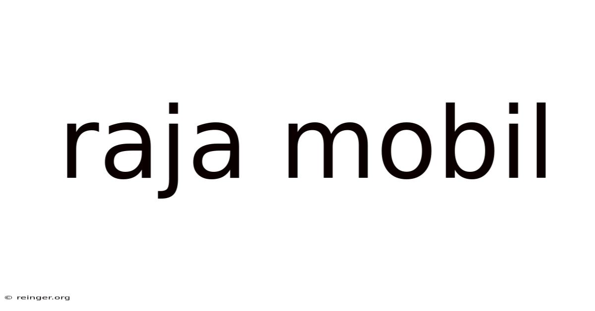 Raja Mobil